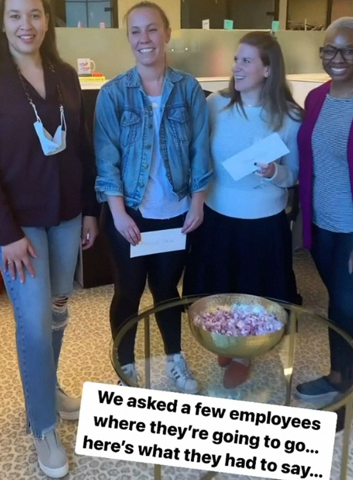 CEO Gives All Of Her 500+ Employees $10,000 Each And Two First-Class Tickets To Anywhere In The World CEO Gives All Of Her 500+ Employees $10,000 Each And Two First-Class Tickets To Anywhere In The World