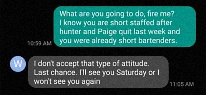 Boss Threatens Overworked Employee With Health Insurance, They Quit And Get A Lawyer Involved