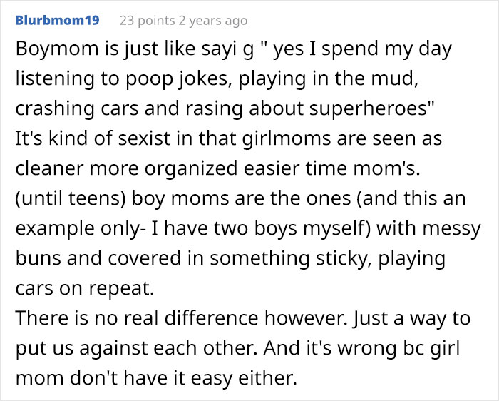 "It's Different For Boys": Moms Who Brag About Being #BoyMoms Get Called Out In Viral Post