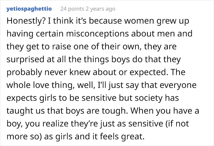 "It's Different For Boys": Moms Who Brag About Being #BoyMoms Get Called Out In Viral Post