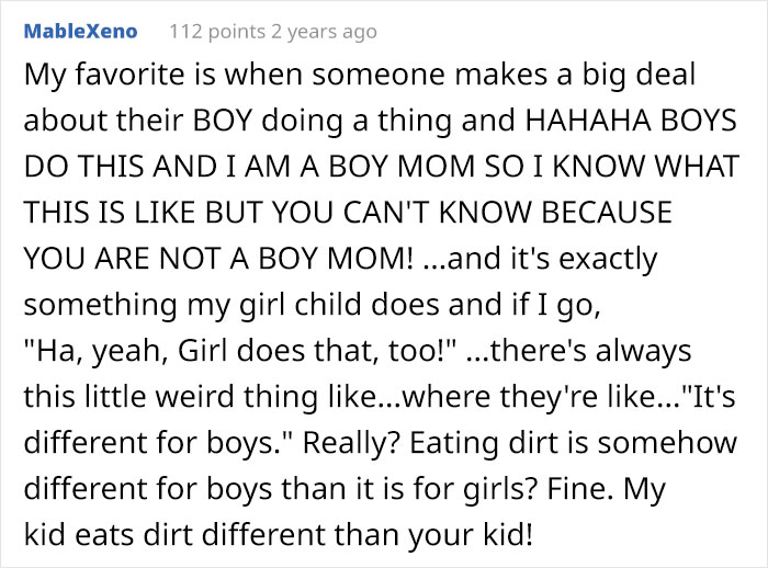 "It's Different For Boys": Moms Who Brag About Being #BoyMoms Get Called Out In Viral Post