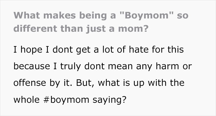 "It's Different For Boys": Moms Who Brag About Being #BoyMoms Get Called Out In Viral Post