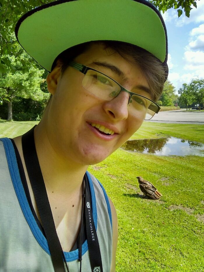 Taking My Son To College And This Guy Let Us Get Super Close