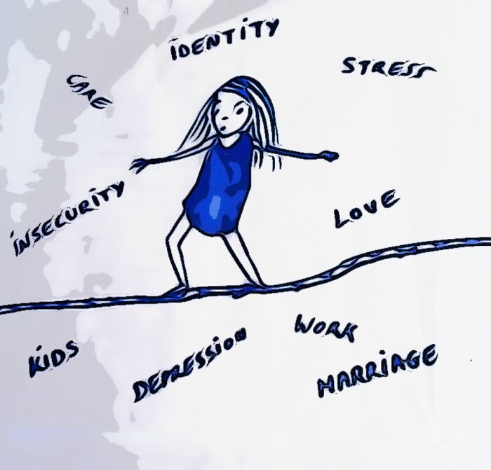 Me Balancing Through Life