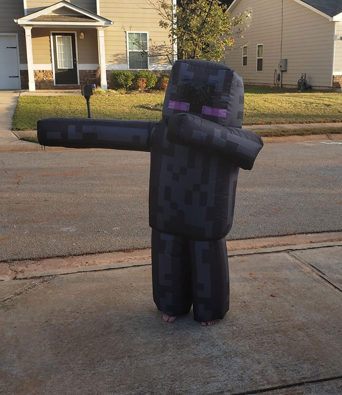 My 9-Year-Old Son's Halloween Costume This Year