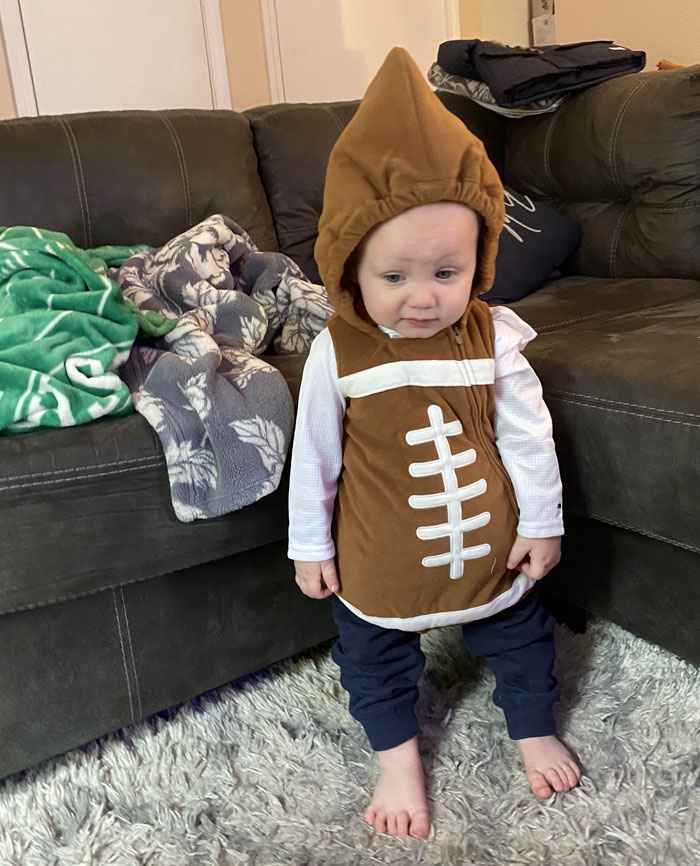 I Don’t Think He Likes His Halloween Costume