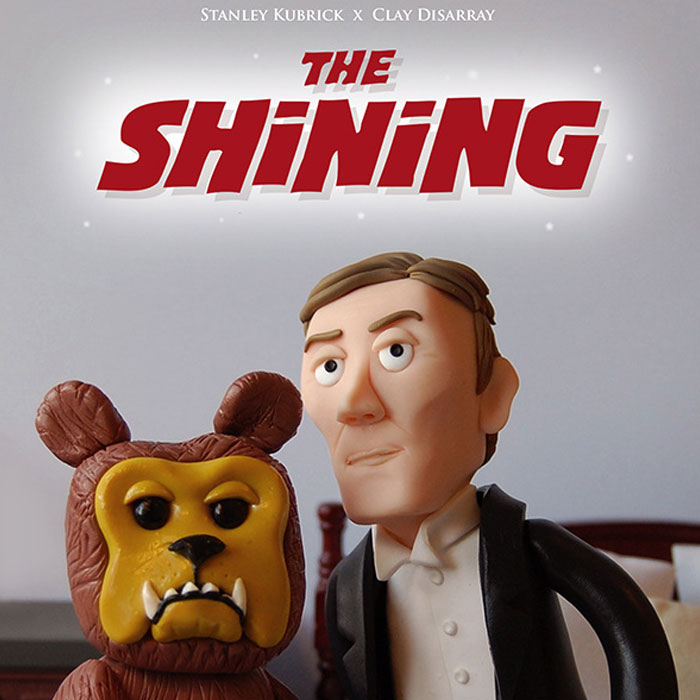 I’ve Been Making Alternative Posters For Horror Films And TV Series In The Form Of Clay Sculptures (30 Pics)