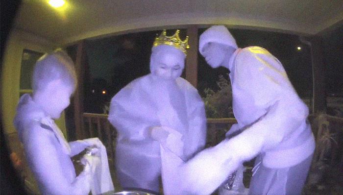 Taking All The Halloween Candy So The Other Kids Can't Have Any