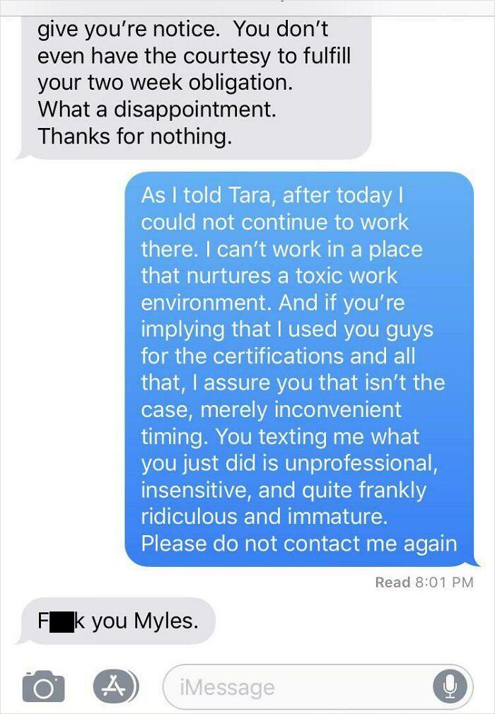 This Happened A Couple Years Ago, But I Just Discovered This Sub. Getting That Response Was Oh So Satisfying