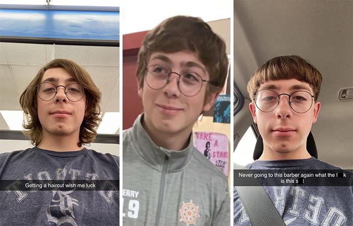 Before, Reference Picture, And After. I’m Beyond Mad