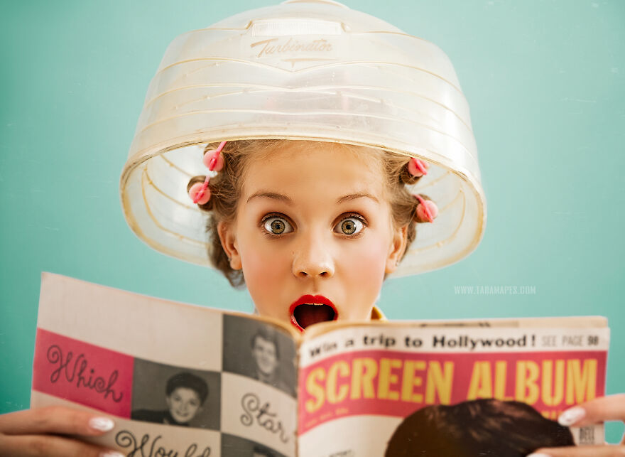 How My Adhd Helped Me Create This 50s Hair Salon Shoot (19 Pics)