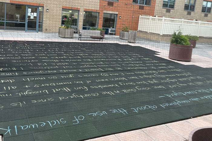 Mom Writes A Letter In Sidewalk Chalk To ‘Karen Neighbor’ Who Complained About Her Toddler’s Drawings And It’s Going Viral