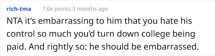 Father Embarrassed After His Kid &ldquo;Announces&rdquo; To The Whole Family That They&rsquo;ve Been Paying Their Own College Tuition Themselves