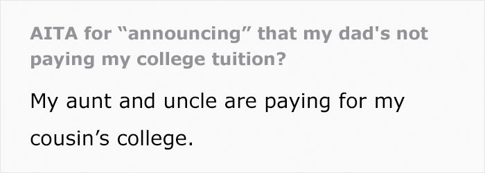 Father Embarrassed After His Kid &ldquo;Announces&rdquo; To The Whole Family That They&rsquo;ve Been Paying Their Own College Tuition Themselves