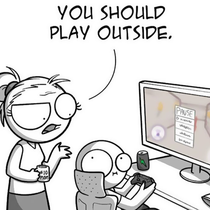 This Canadian Artist Creates Funny Comics That Offer Funny Interpretations Of Everyday Life (30 Pics)