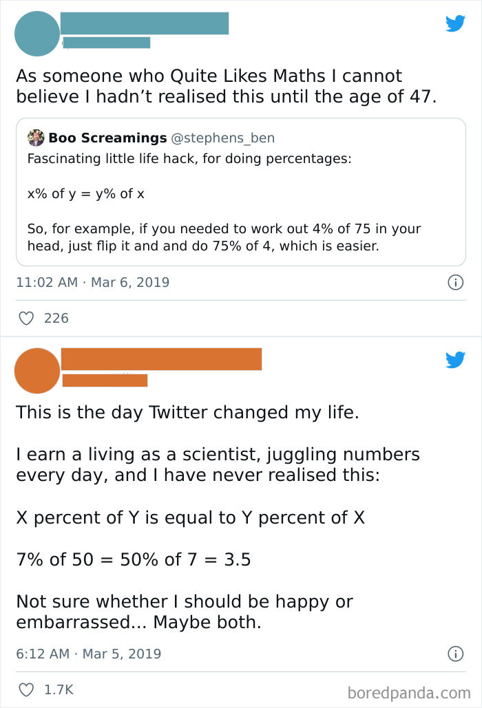 Simple Trick For Calculating Percentage