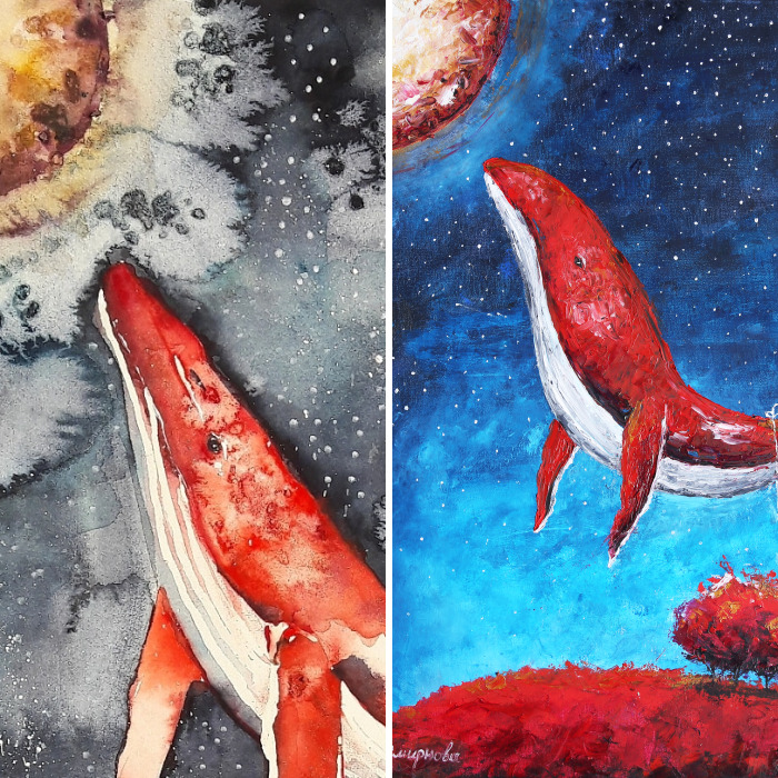 I Create Whale Art For All The Lonely Souls