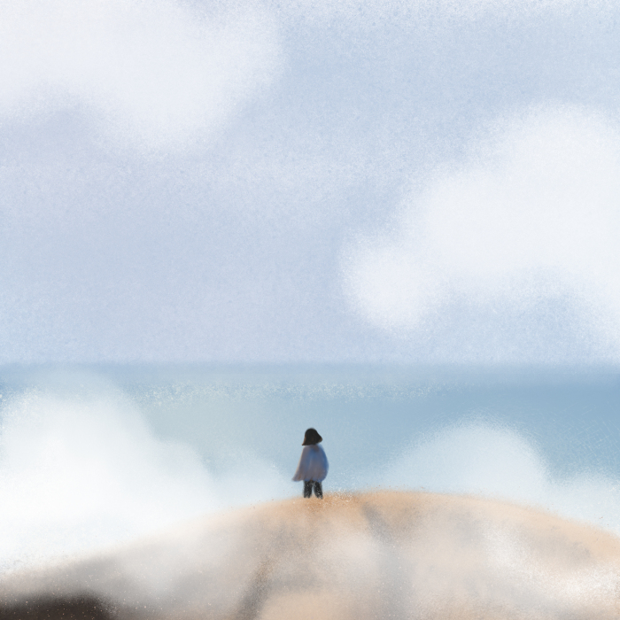 I Visualized Solitude Through Some Drawings