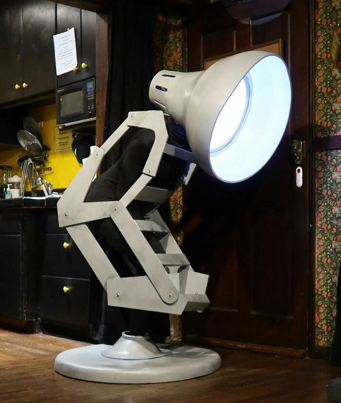 Wait, There's A Human Inside That Lamp