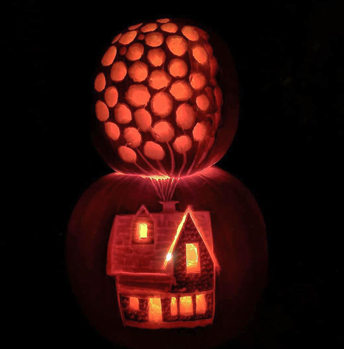 These "Up" Pumpkins