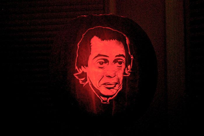 Found Some Candles. Here's My Steve Buscemi Pumpkin. Did I Capture His Eyes?