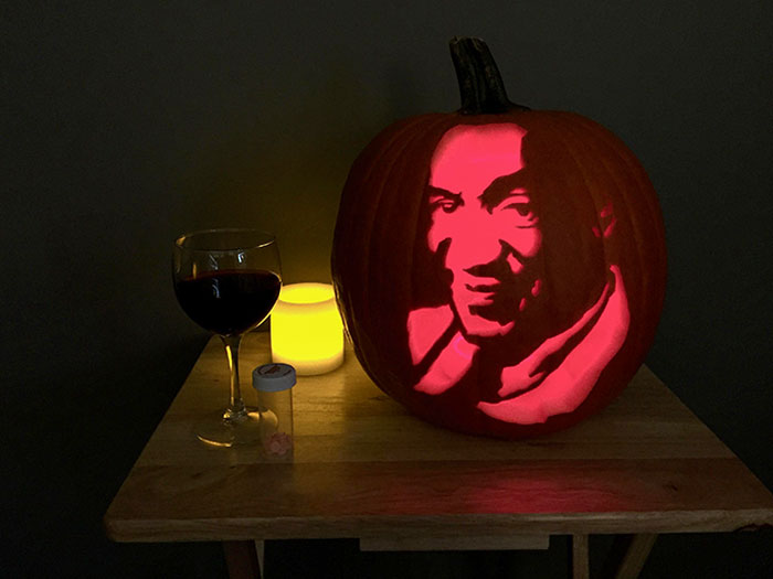 My Wife Was Not Thrilled With My Pumpkin Carving This Year