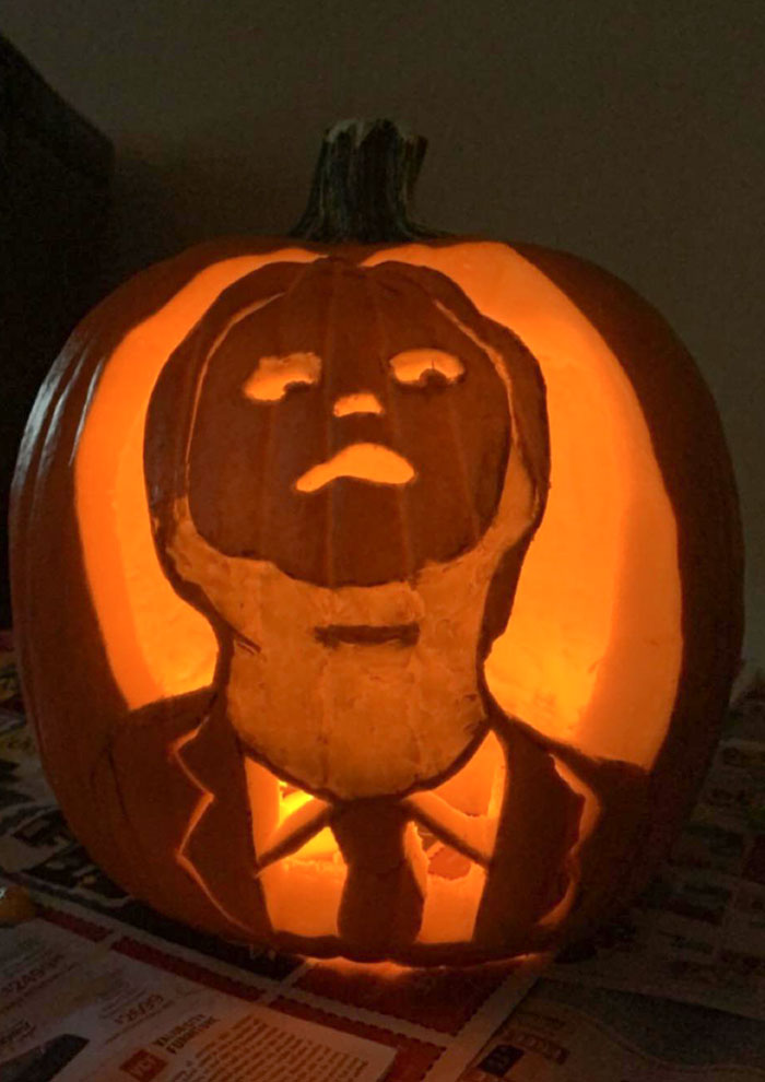 My Jack O'Lantern Turned Out Pretty Good