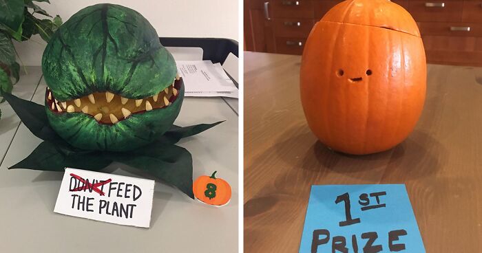 50 Times People Took Halloween Pumpkin Carving To A Whole New Level And Created These Masterpieces