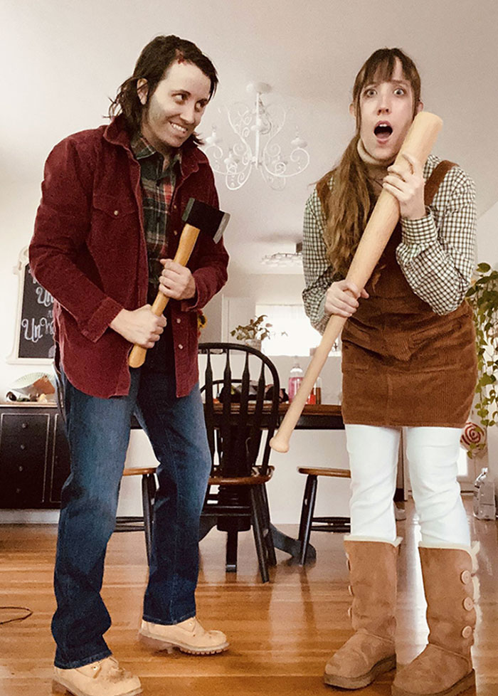 Here’s Johnny. A Little Unsettling How Much I Resemble Jack Torrence. Happy Halloween All