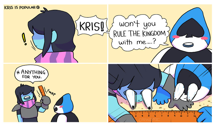 I Scoured The Internet And Found These Funny/Cringey Undertale And Deltarune Comics.