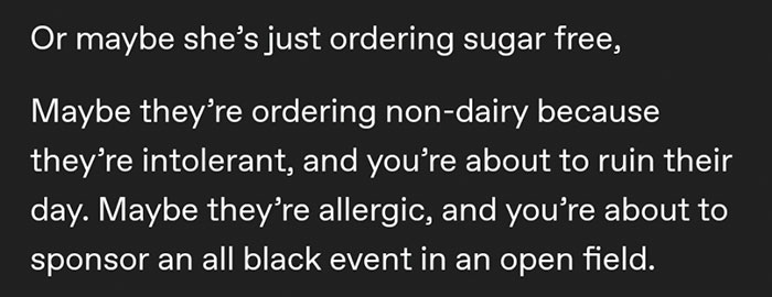Person Pens Down How Important It Is To Serve Customers Exactly What They Ordered And The Tumblr Thread Goes Viral