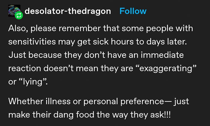 Person Pens Down How Important It Is To Serve Customers Exactly What They Ordered And The Tumblr Thread Goes Viral