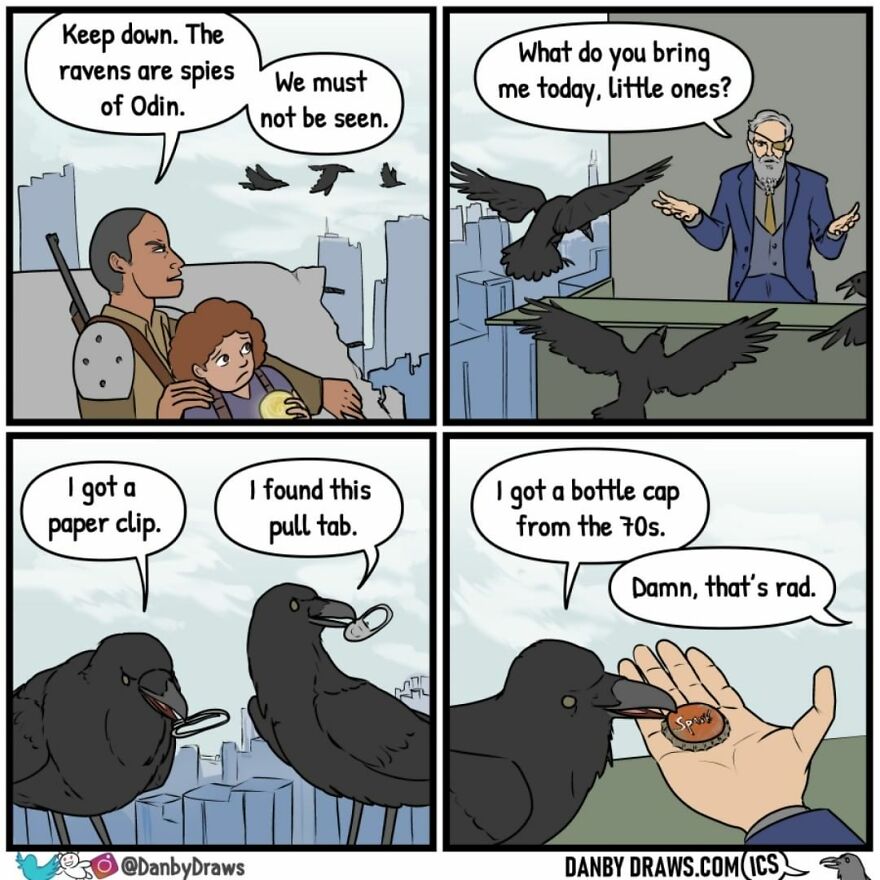 Artist Makes Random Comics That Promise To Color Your Day (59 Comics)