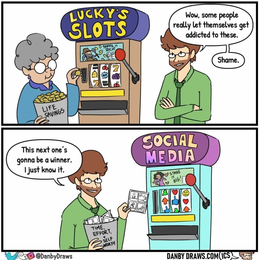 Artist Makes Random Comics That Promise To Color Your Day (59 Comics)