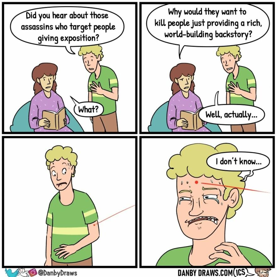 Artist Makes Random Comics That Promise To Color Your Day (59 Comics)