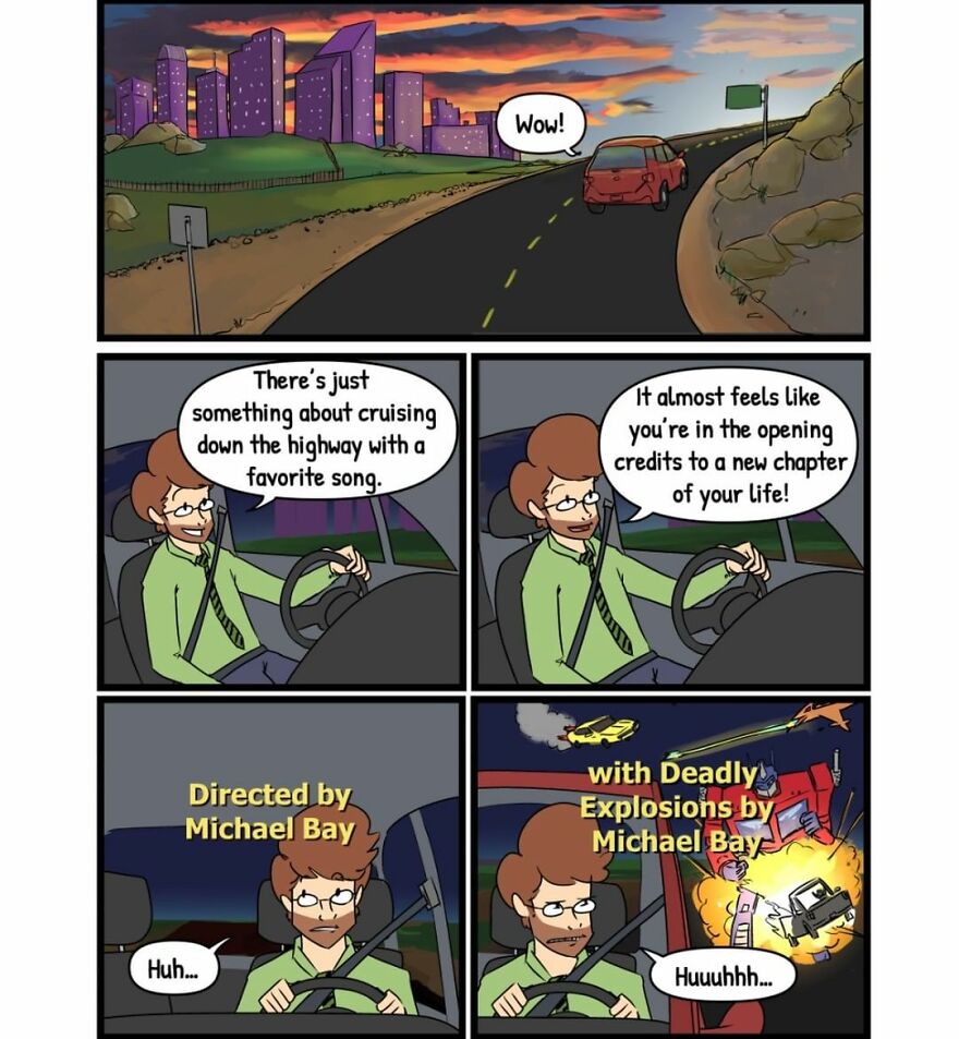 Artist Makes Random Comics That Promise To Color Your Day (59 Comics)