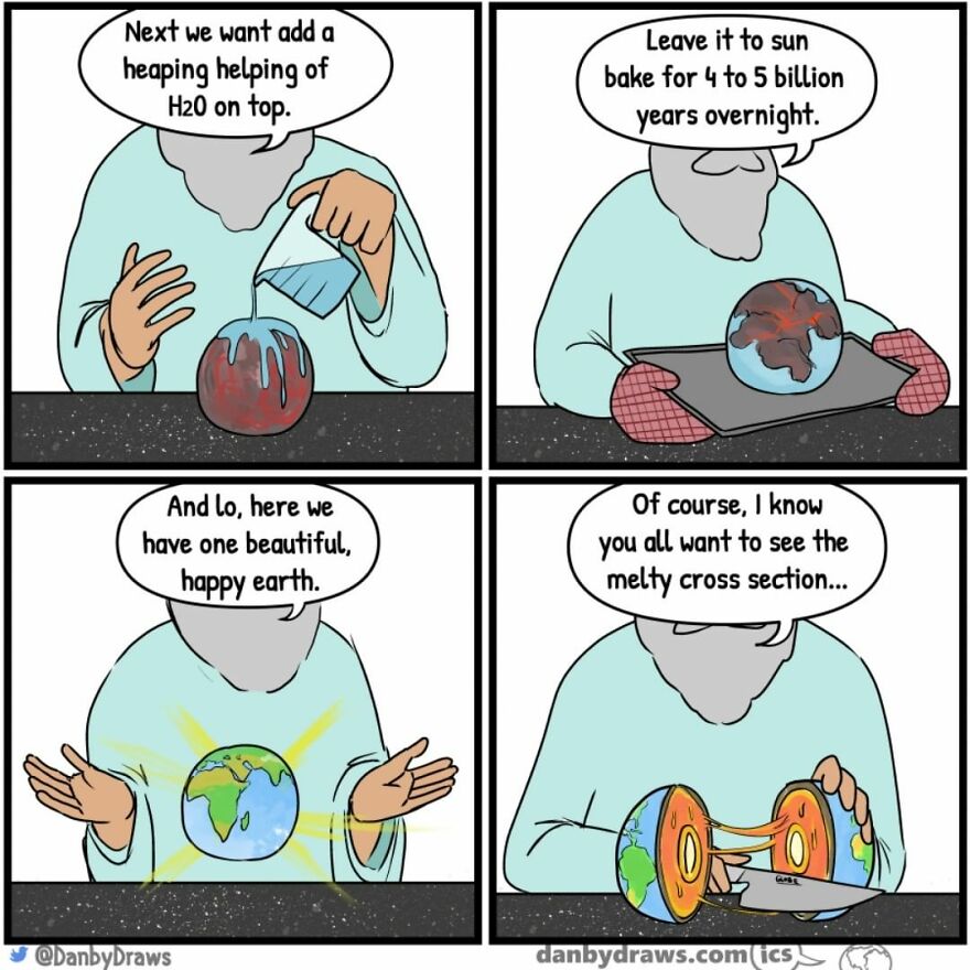 Artist Makes Random Comics That Promise To Color Your Day (59 Comics)