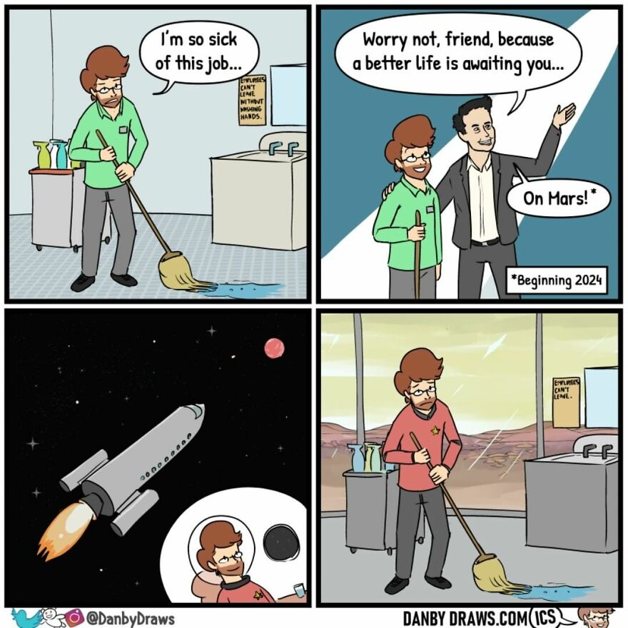 Artist Makes Random Comics That Promise To Color Your Day (59 Comics)