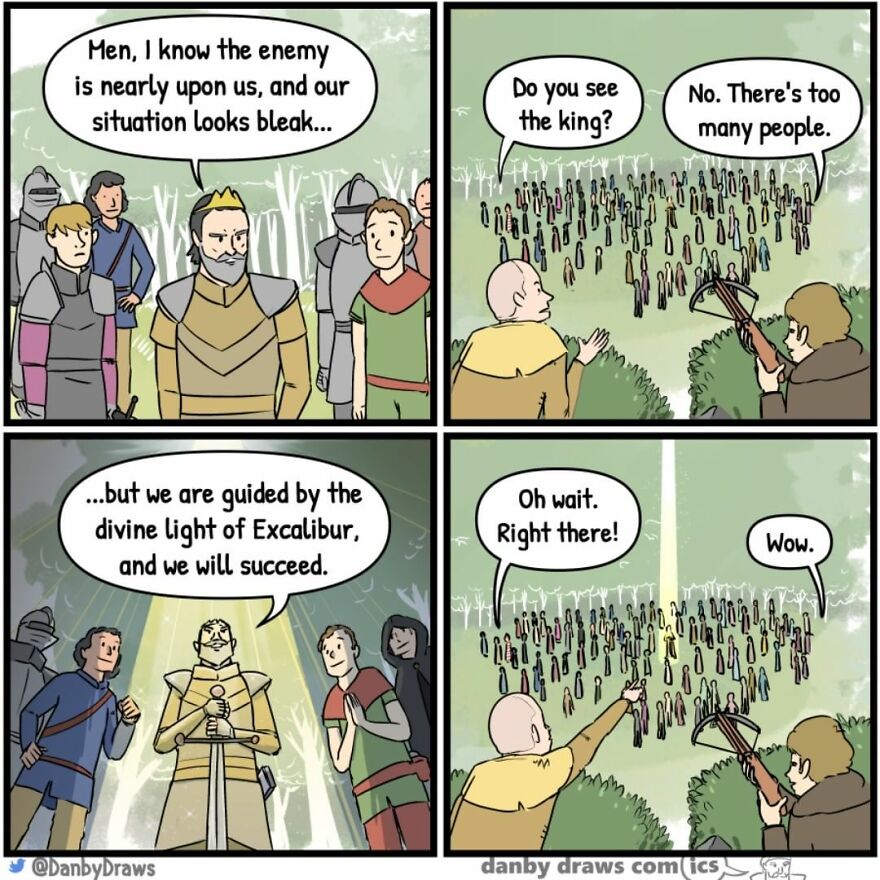 Artist Makes Random Comics That Promise To Color Your Day (59 Comics)