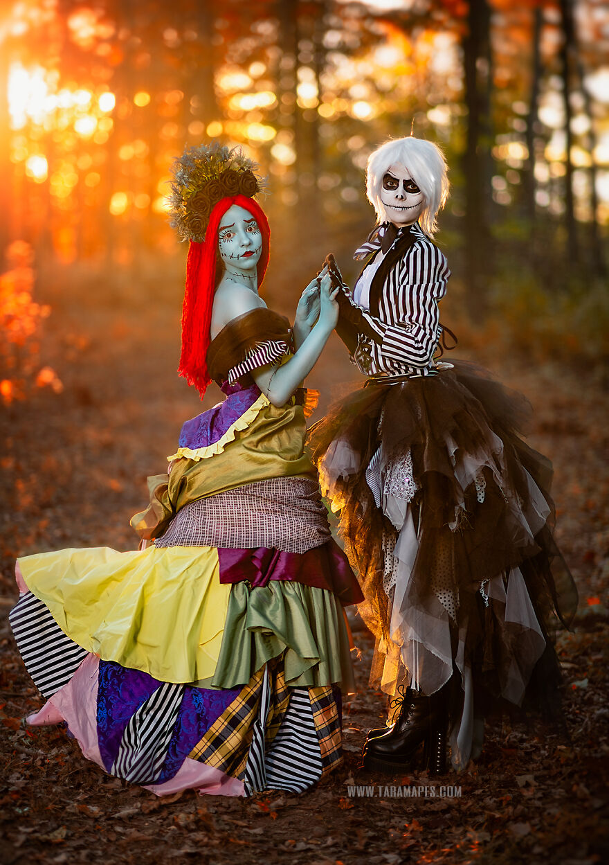 I Created A Halloween Town And Props To Shoot This Nightmare Before Christmas Set