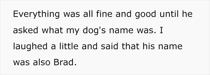Person Gives Their Dog A Human Name, Turns Out His Sister’s Boyfriend Is Named The Same And Family Drama Ensues Person Gives Their Dog A Human Name, Turns Out His Sister’s Boyfriend Is Named The Same And Family Drama Ensues