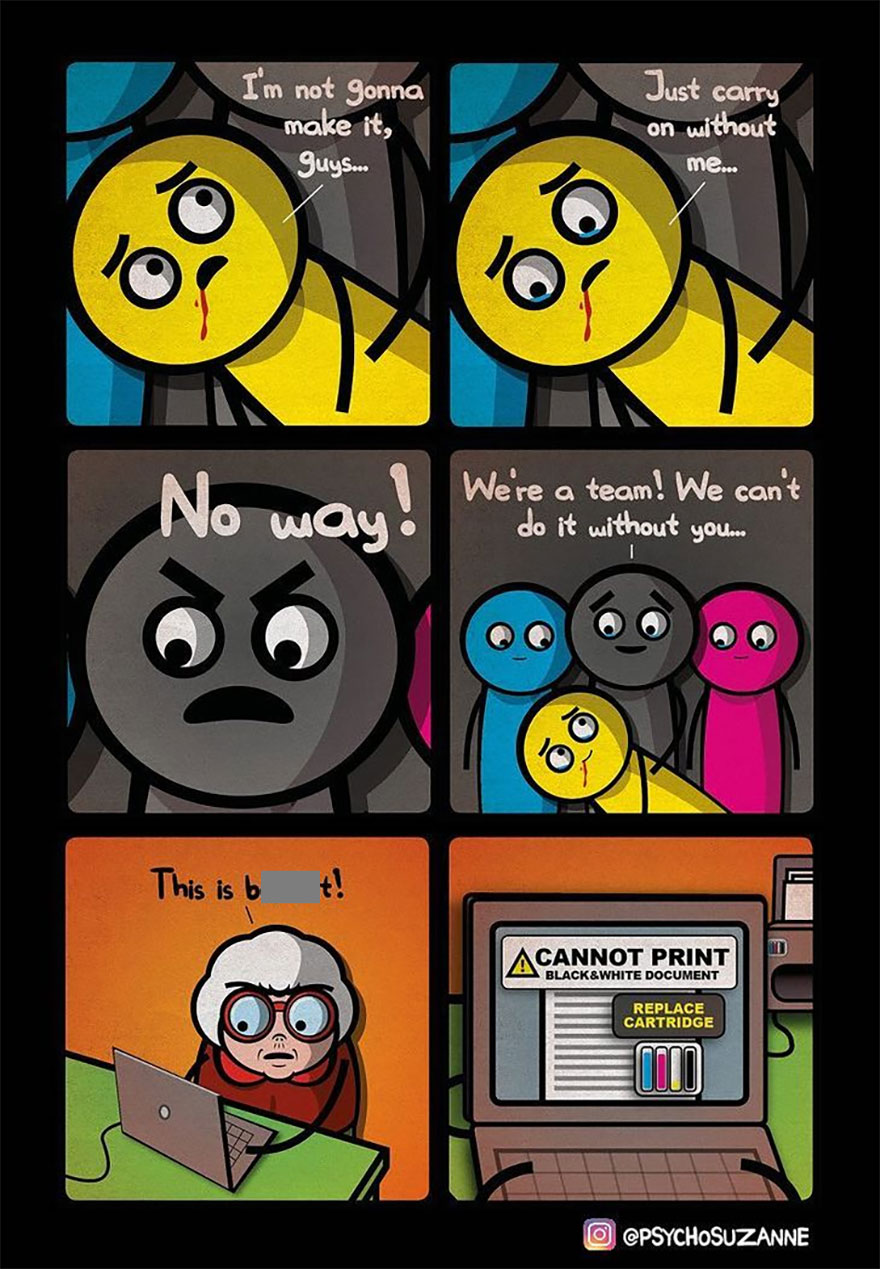 You'll Have Fun With Psycho Suzanne's Comics, A Grandma Like No Other