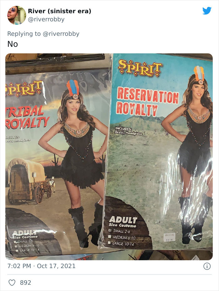 18 Racist Costumes That Spirit Halloween Decided To Get Rid Of, As Shared By An Employee On Twitter 18 Racist Costumes That Spirit Halloween Decided To Get Rid Of, As Shared By An Employee On Twitter