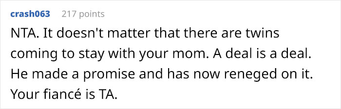 "We Have Two Rooms Available": Woman Is Confused After Fianc&eacute; Refuses To Let Her Family Move In For A While, Even Though She Helped His Family Years Ago