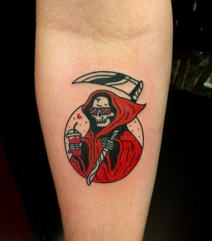 Off-Duty Grim Reaper