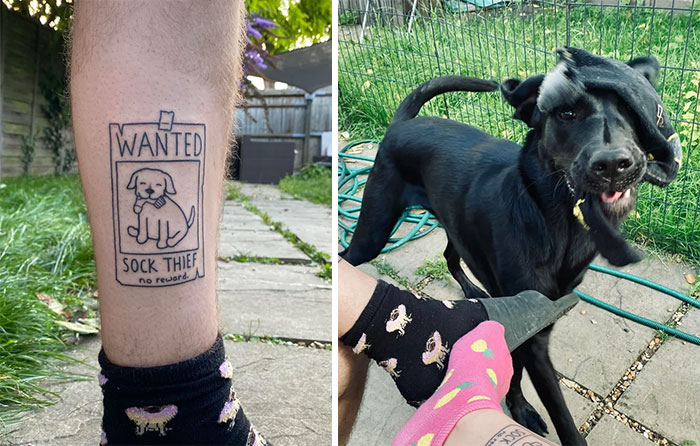 Our Little Sock Thief, Done By Mr. Heggie At Deadslowco, Brighton