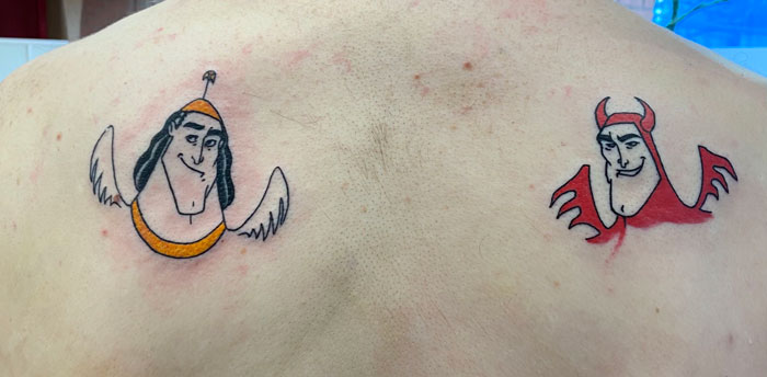 My Shoulder Kronks By Peter Ferguson At Funhouse Tattoo (Vancouver, B.C.)