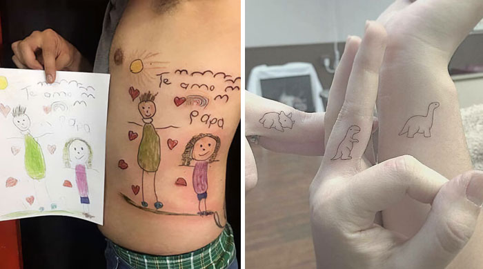 From Simple To Intricate, These People Share 40 Interesting First Tattoo Ideas