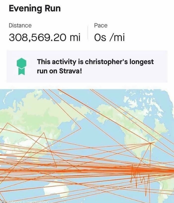 Quite A Nice Run I Had This Evening