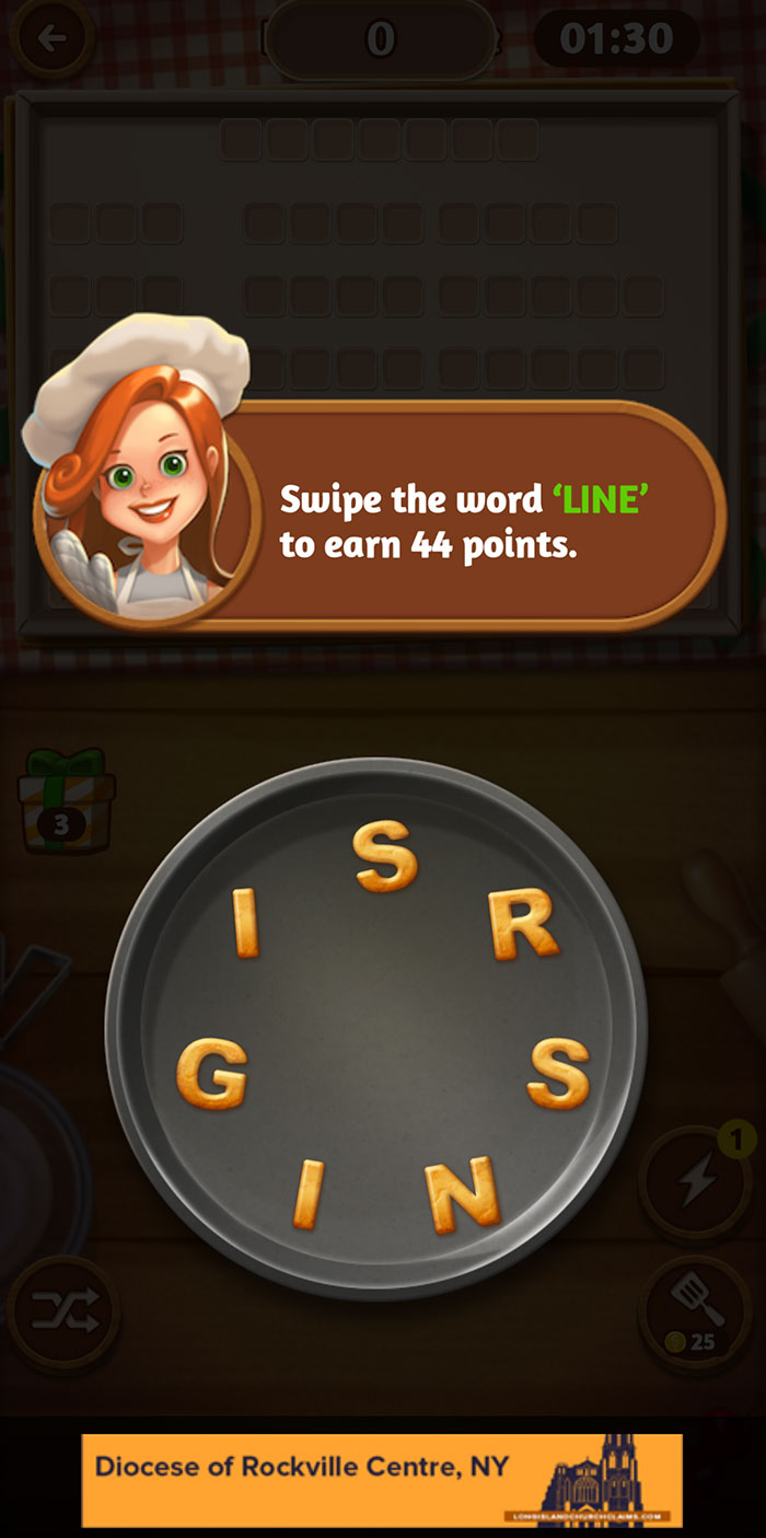 You Can't Spell "Line" With Those Letters